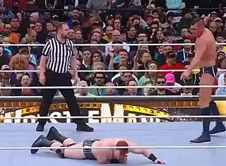 gunther battles sheamus and drew mcintyre for intercontinental title at wrestlemania 39