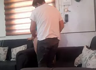 i get so hard watching my stepmom's big juicy ass in the kitchen
