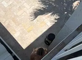 jill taylor rides best friend's stepdad by the pool