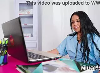 nurse bangs perverted doctor doggystyle on first work day