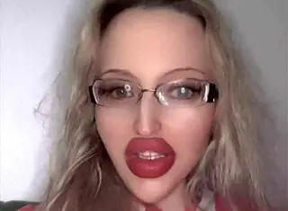 4:40 Russian Huge Fetish with Glasses