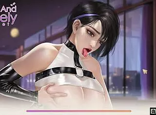 Violet kusi krągłościami w gorącej grze