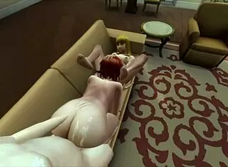 the sims fucks... me an' my wife in a wild 4some group thing y'know