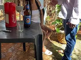 SAFADO 60-Year-Old FUCKS Hot Girl Right in the Bar!