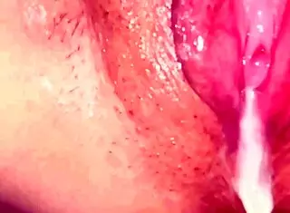 amateur asian milf wife creampie closeup 25 days post virginity loss