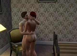 the sims fucks... me an' my wife in a wild 4some group thing y'know