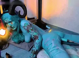 demoness tight ass anal makes her moan and squirt wildly