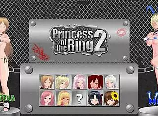 Princess Ring 2: Christina Vs Mimi Lesbian Street Fight