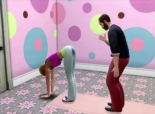 the sims fucks... me an' my wife in a wild 4some group thing y'know