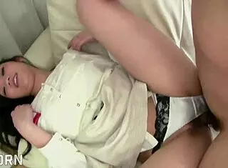 Sexy Japanese Amateur's Hairy Pussy Gets Filled Deep
