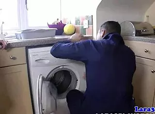 i fix english milf pipes with my tool