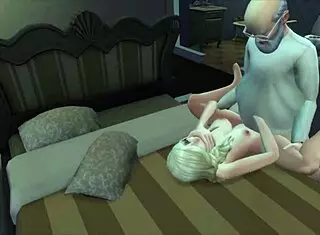 the sims fucks... me an' my wife in a wild 4some group thing y'know