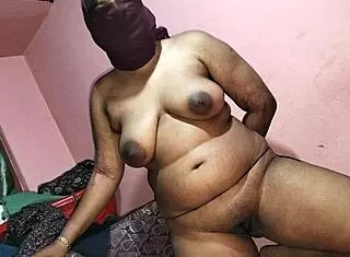 in the dim room stepsister squeezes stepbro's cock between big natural tits first time