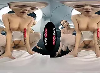 realitylovers foursome: czech blondes ride cocks double in stockings outer space fantasy