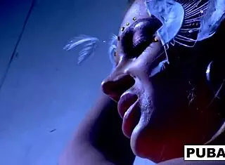 busty nikka stylez strips nude obeying shyla's every command in hot lesbian play