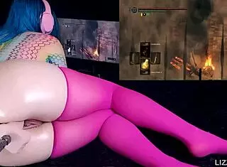 Dark Souls Fuck Machine Challenge 11 Iron Golem Squirting Cum Finale