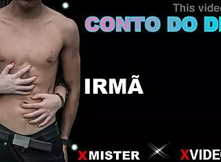 IRMÃ BRASILEIRA GEMENDO ALTA!