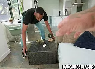 super tiny 18+ black teen sucks this monster ghetto bbc like a pro