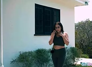 What’s your tongue doing deep in my petite wife’s small tits ass? 😈🍑