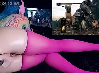 Dark Souls Fuck Machine Challenge 11 Iron Golem Squirting Cum Finale