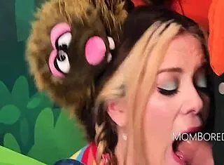 who knew an educational show hid a milf gangbang with ryan keely and river lynn?