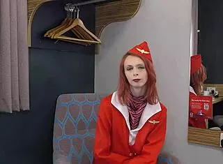 darkminxx petite british hostess tries massive bbc