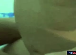 Real thai wife joins amateur asian couple for first threesome