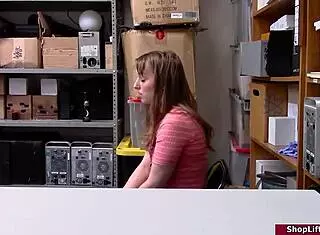 Will This Babe Fuck Guard To Skip Jail Time?!