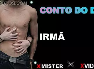 IRMÃ BRASILEIRA GEMENDO ALTA!