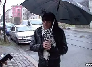 german teeny picked up on street for cash fuck