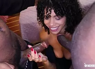 I took two cocks and let them cum deep in my tight ass!