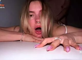 Submissive Mira David Rough Bent Over Cowgirl College Sex Tape