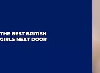 british blonde student in uniform lights up a smoke while giving hot joi instructions