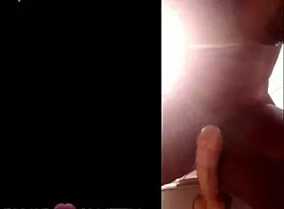 ugh elvie you're such a slutty ebony stretching that pussy wide on phone outdoors... part two kills me!