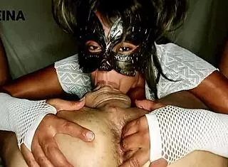 Wife's Prostate Milking Blowjobs And Fingering In Homemade Compilation