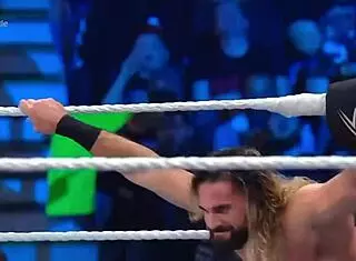 seth rollins clashes with austin theory bobby lashley survivor series showdown