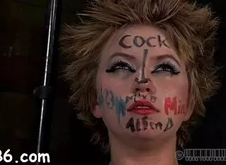 Taming Leather Pet With Rough Bondage Domination