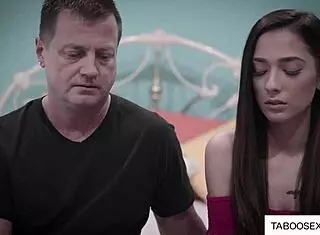 wanna see skinny brunette beg stepdaddy for young fuck?