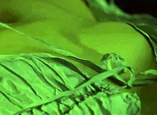 bald dude pounds small titted brunette in retro stockings cowgirl