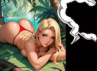 Lost in jungle animated comic