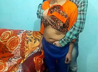 Teacher calls teen home but keeps her for fat mommy gangbang