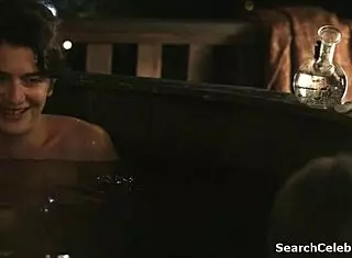 Gaby Hoffmann Cherry Jones Tease See-Through Tops and Big Tits Nude