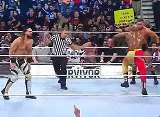 seth rollins clashes with austin theory bobby lashley survivor series showdown