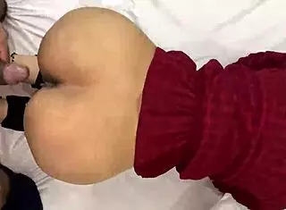 Big black cock pops indian step sister's virgin pussy overnight, full hindi tale