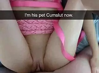 cheating gf richelle rose slurps cum like pet slut