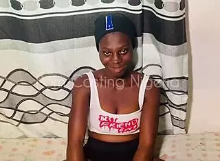 casting petite black teen for homemade amateur fun
