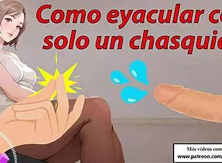 Cum with a snap? Spanish tutorial! 💦😈