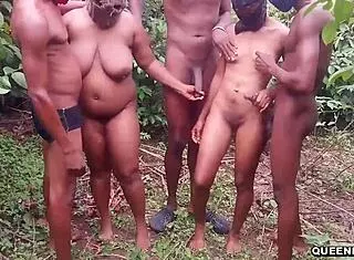 local girls' fun spirals into wild group romp