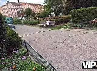 Vip4k. Cute Shaved Blonde Cheats Boyfriend Cash Pickup Czech Street