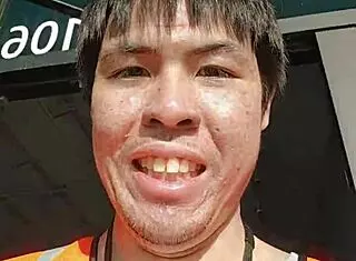 Asian Amateur Strolls Public Outdoors at Work ASMR SFW Solo